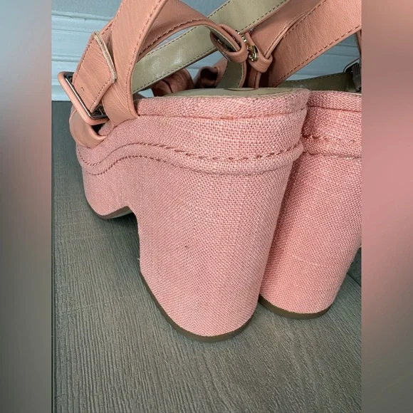 Sam Edelman Theresa Platform Block Heel Sandals Women’s Size 6.5 - Picture 6 of 9